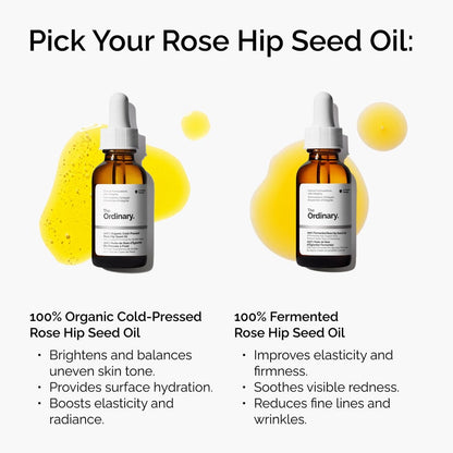 100% Organic Cold-Pressed Rose Hip Seed Oil - US 2643
