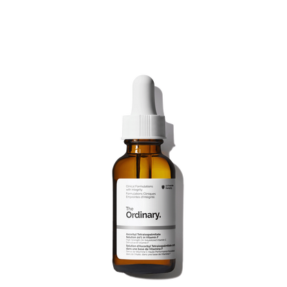 Ascorbyl Tetraisopalmitate Solution 20% in Vitamin F - US 4689